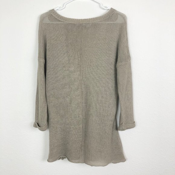 360 Linen Knit Sweater Size S - Picture 3 of 6